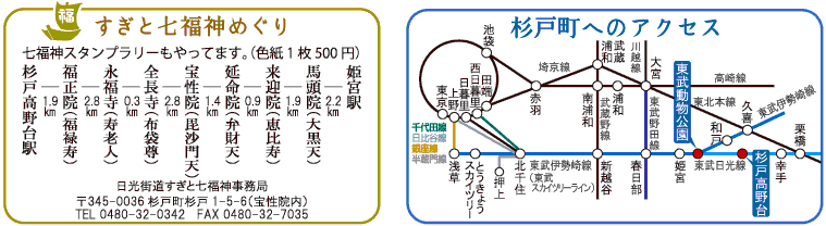 すぎナビ すぎなび　sugi-navi  杉戸へのアクセス